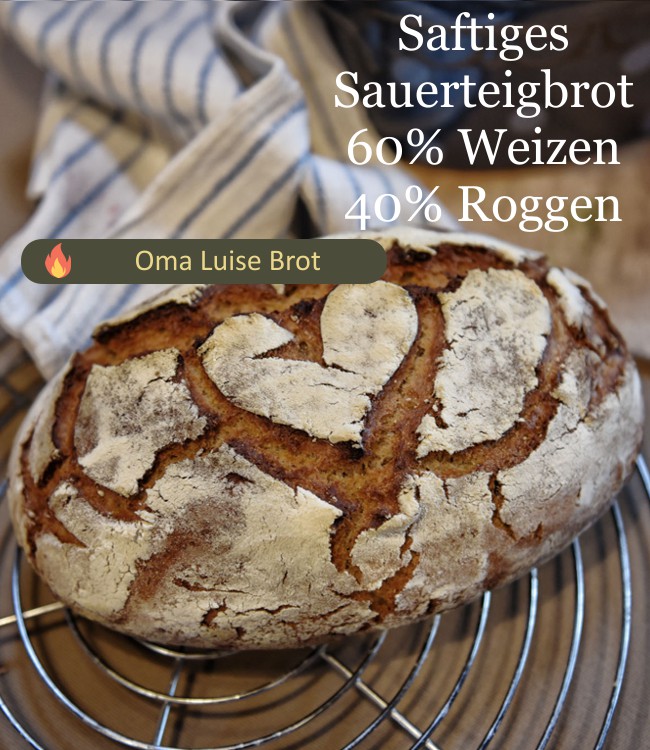 zur Oma-Luise-Brot Backmischung